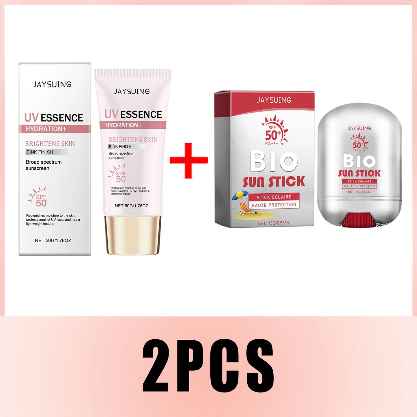 Spf 50+ Sunscreen Stick Hydrating Oil Free Anti Sun UV Protection Natural Sunblock Isolation Cream Mild Face Body Moisturizer