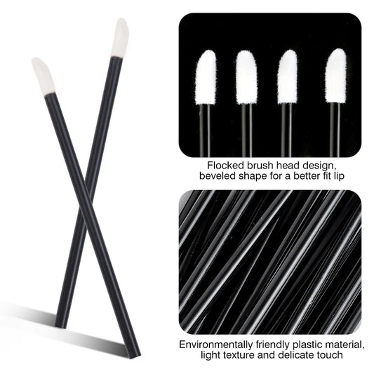 Pure Plus Disposable Eyelash & Lip Brushes - Makeup Applicator Set