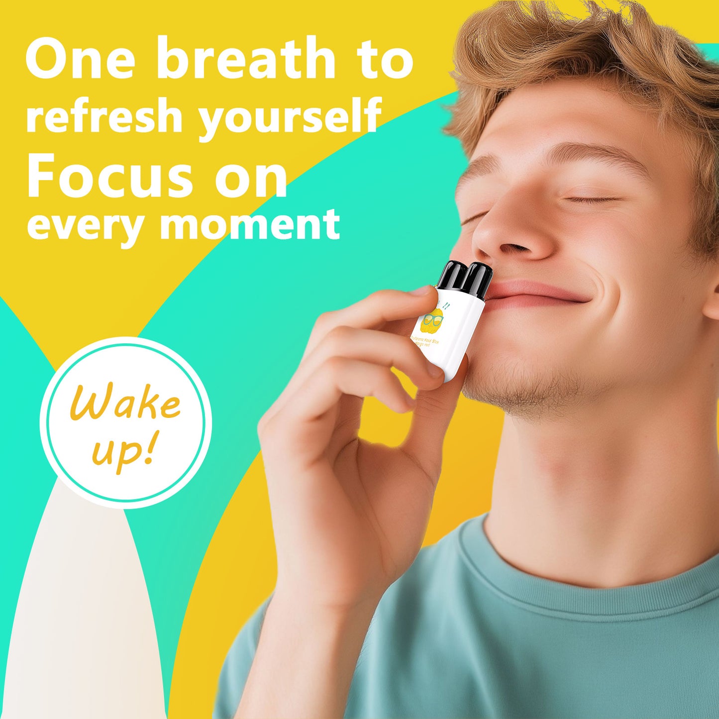 Refreshing Nose Drain Plunger Driving Sleepy Fruit Flavor