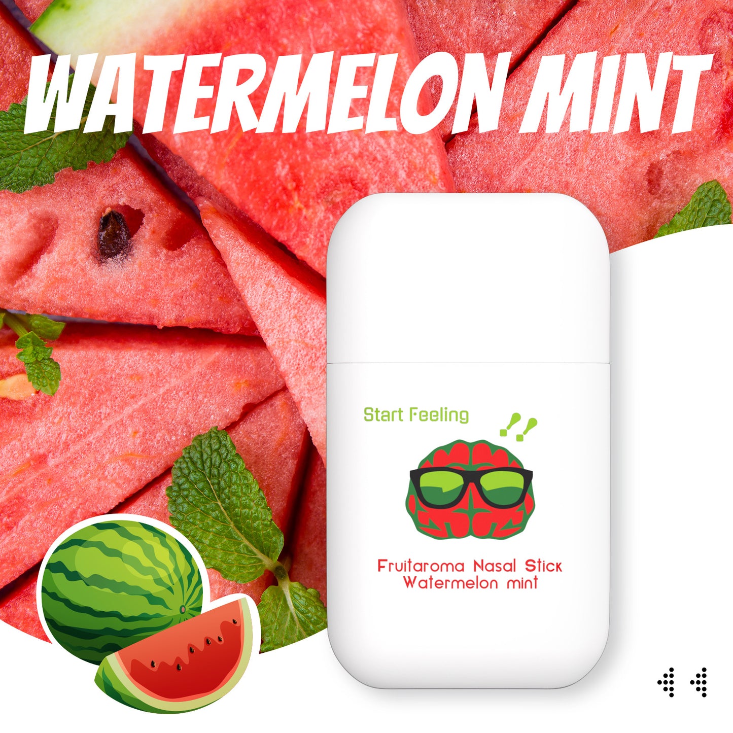 Refreshing Nose Drain Plunger Driving Sleepy Fruit Flavor