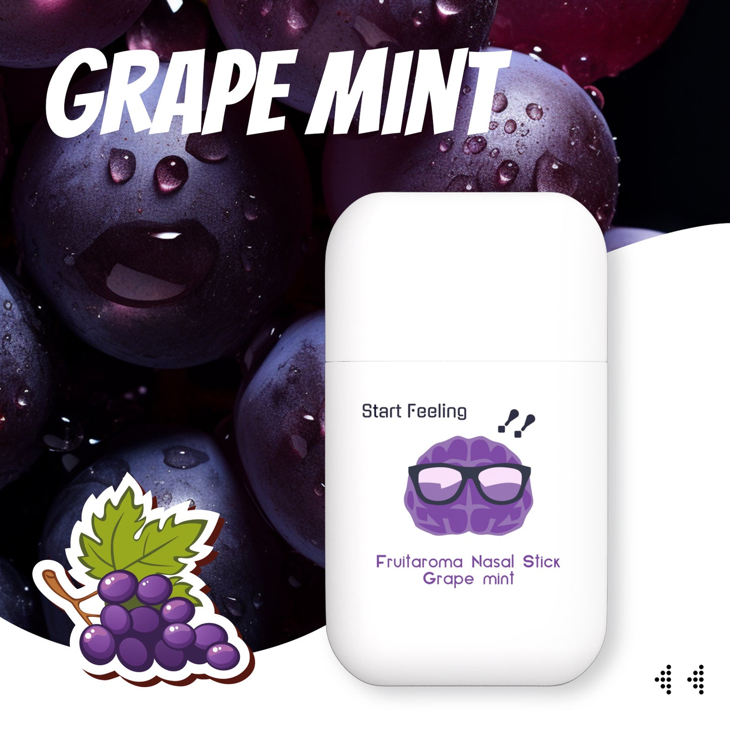 Refreshing Nose Drain Plunger Driving Sleepy Fruit Flavor