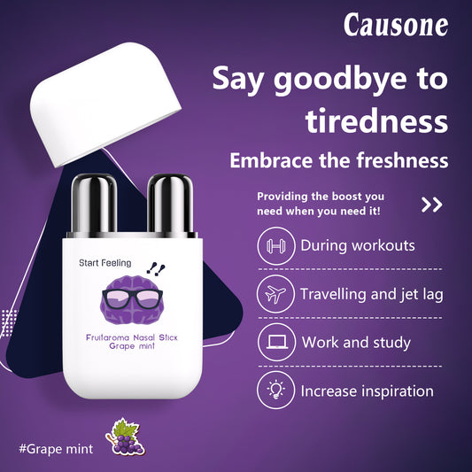 Refreshing Nose Drain Plunger Driving Sleepy Fruit Flavor