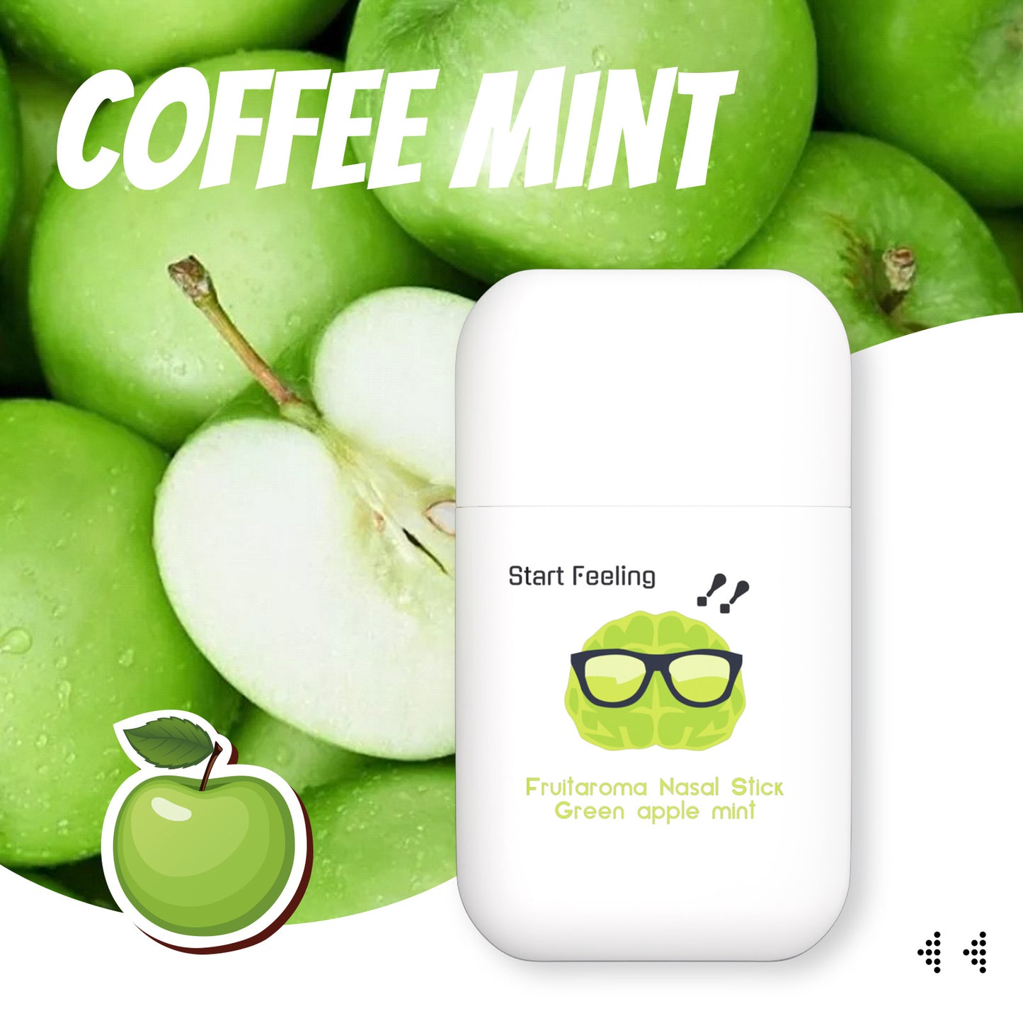 Refreshing Nose Drain Plunger Driving Sleepy Fruit Flavor