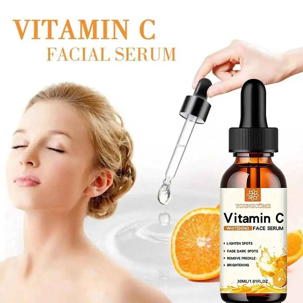 Pure Plus Vitamin C & Hyaluronic Acid Facial Serum - Brightening & Anti-Aging