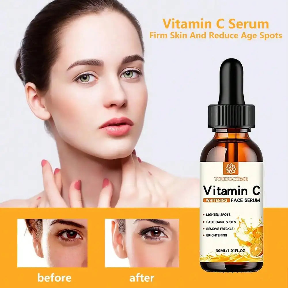 Pure Plus Vitamin C & Hyaluronic Acid Facial Serum - Brightening & Anti-Aging
