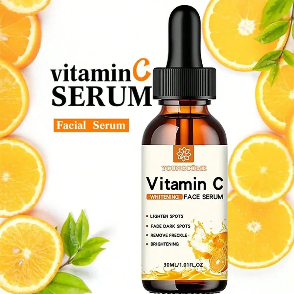Pure Plus Vitamin C & Hyaluronic Acid Facial Serum - Brightening & Anti-Aging