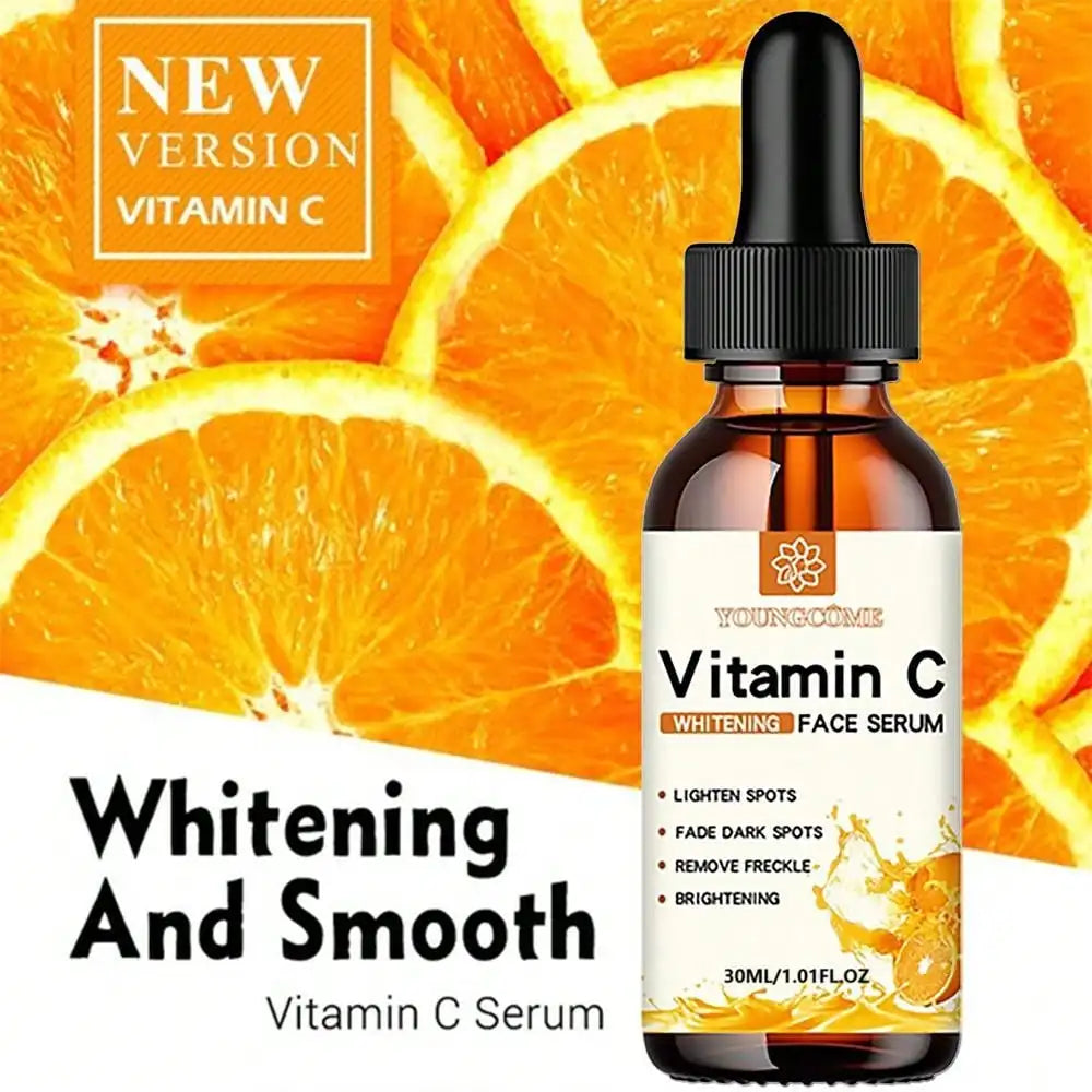 Pure Plus Vitamin C & Hyaluronic Acid Facial Serum - Brightening & Anti-Aging